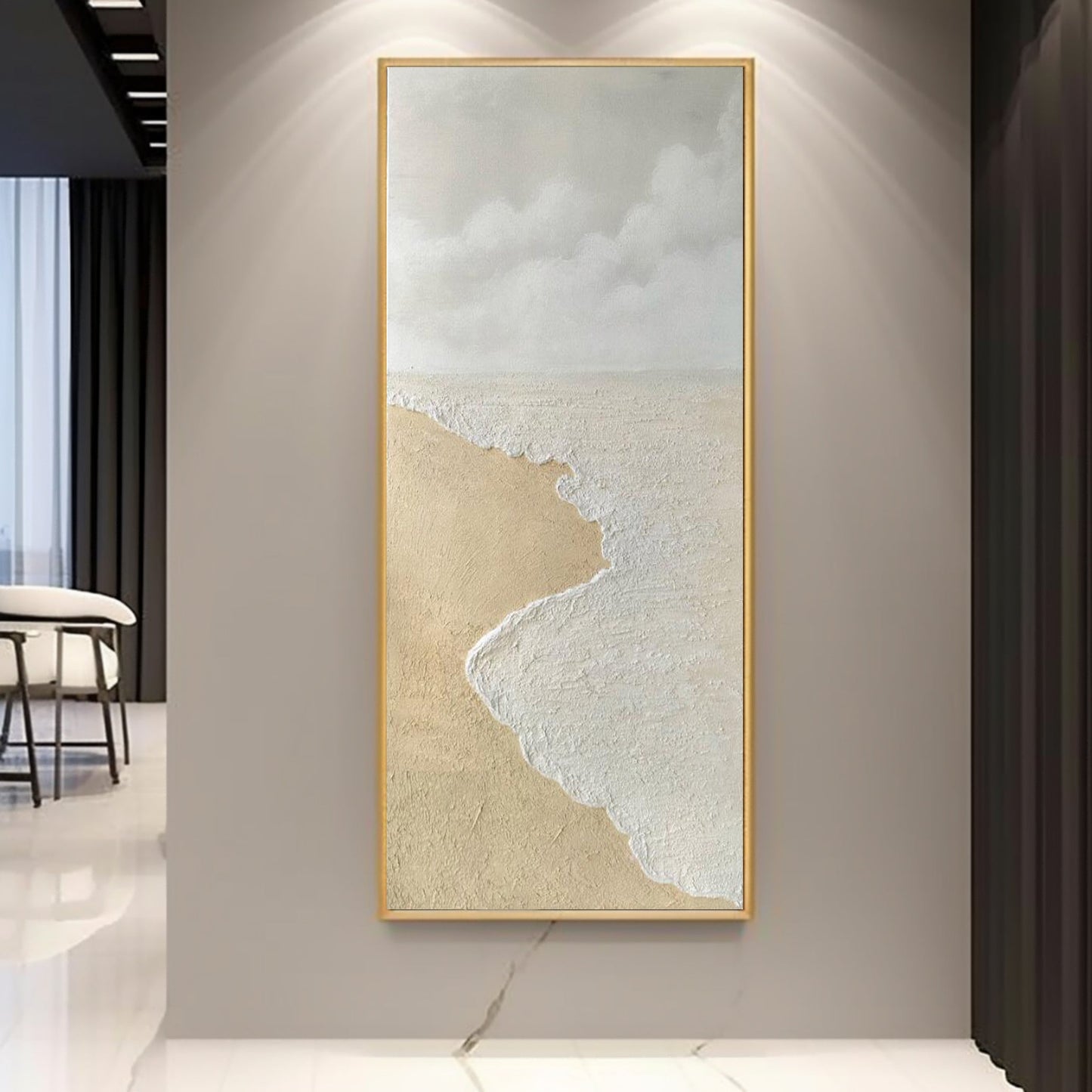 Oceane Plaster Art Texture Wall Art Painting