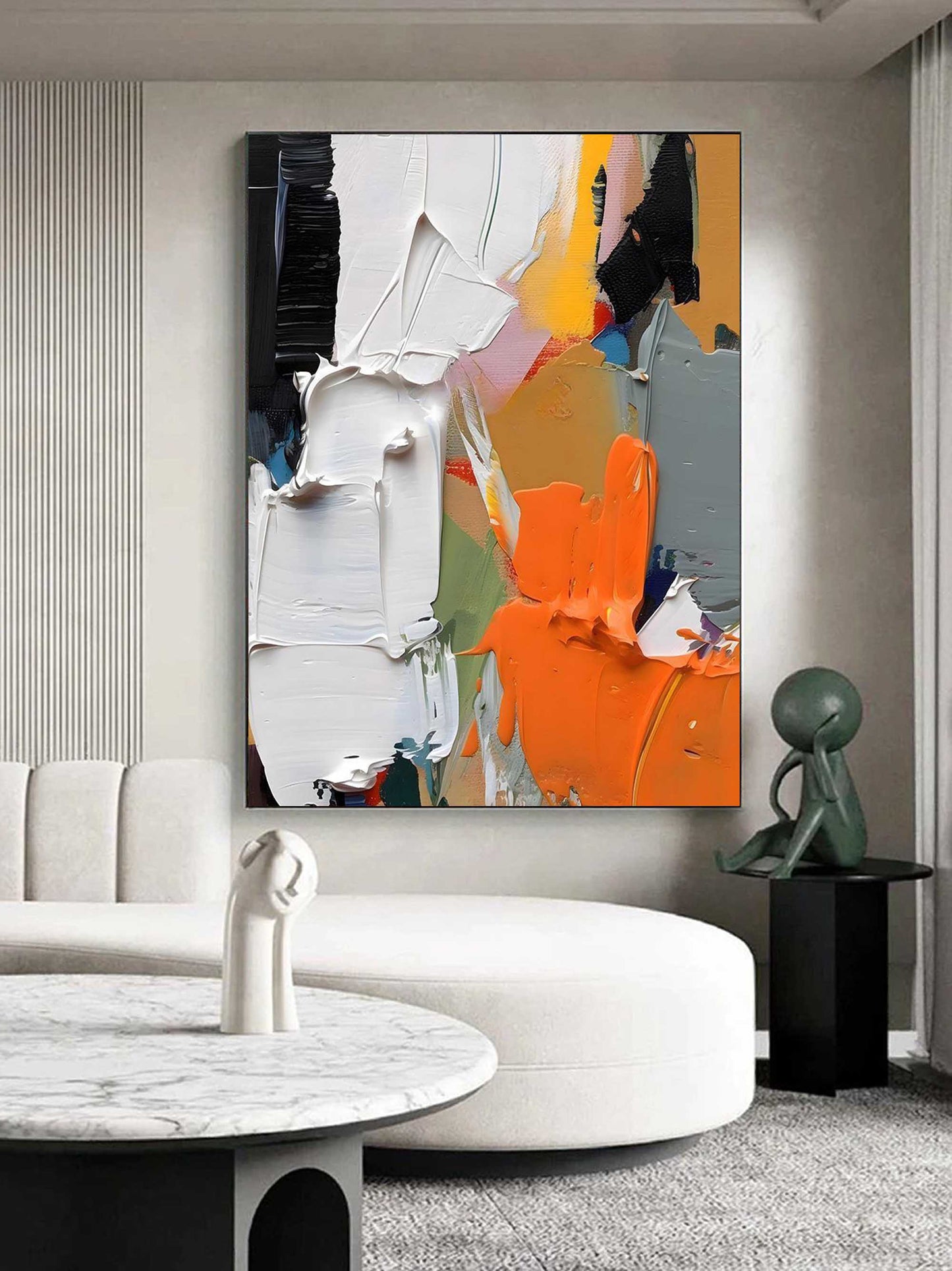 Ember Colorful Painting Wall Art