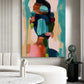 Diana Colorful Portrait Wall Art Painting
