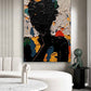 Maya Colorful Figure Wall Art