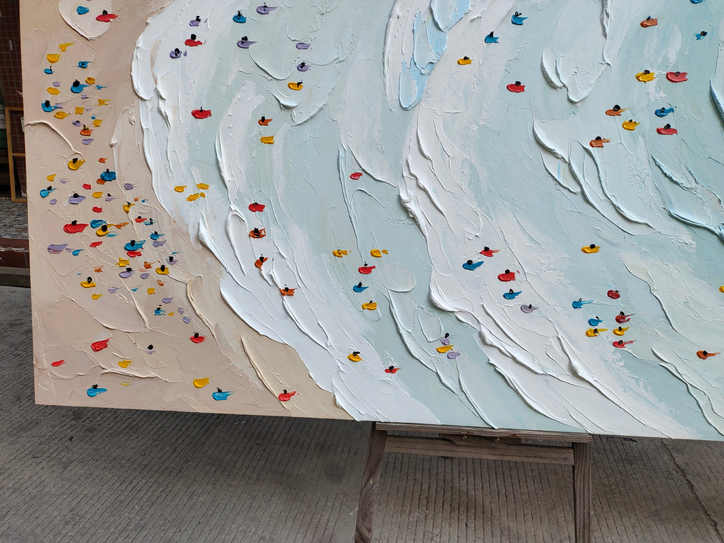 Marin Plaster Art Texture Painting