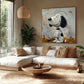 Snoopy Abstract Graffiti Art