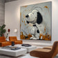 Snoopy Abstract Graffiti Art