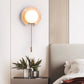 Zamaryra Semi-circular Travertine Wall Light