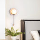 Zamaryra Semi-circular Travertine Wall Light