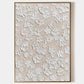 Fleur Plaster Art Texture Wall Art Painting