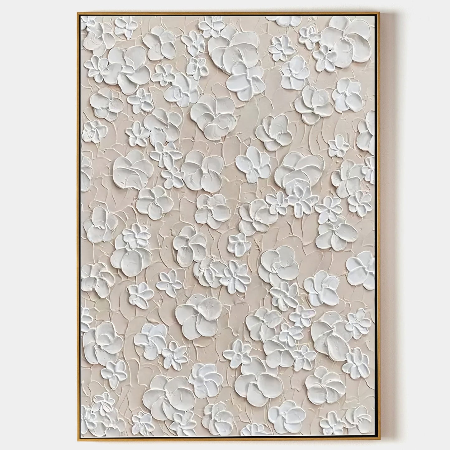 Fleur Plaster Art Texture Wall Art Painting