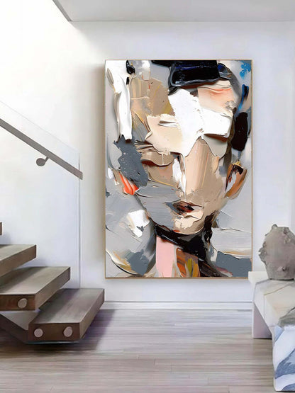 Elias Colorful Portrait Painting