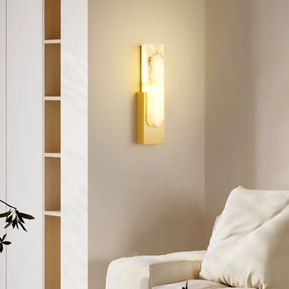 Claudia Alabaster Wall Light