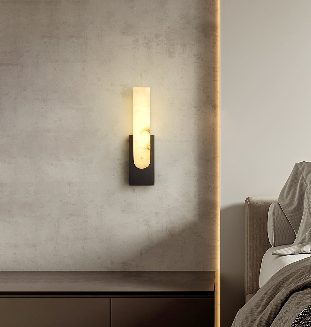 Claudia Alabaster Wall Light