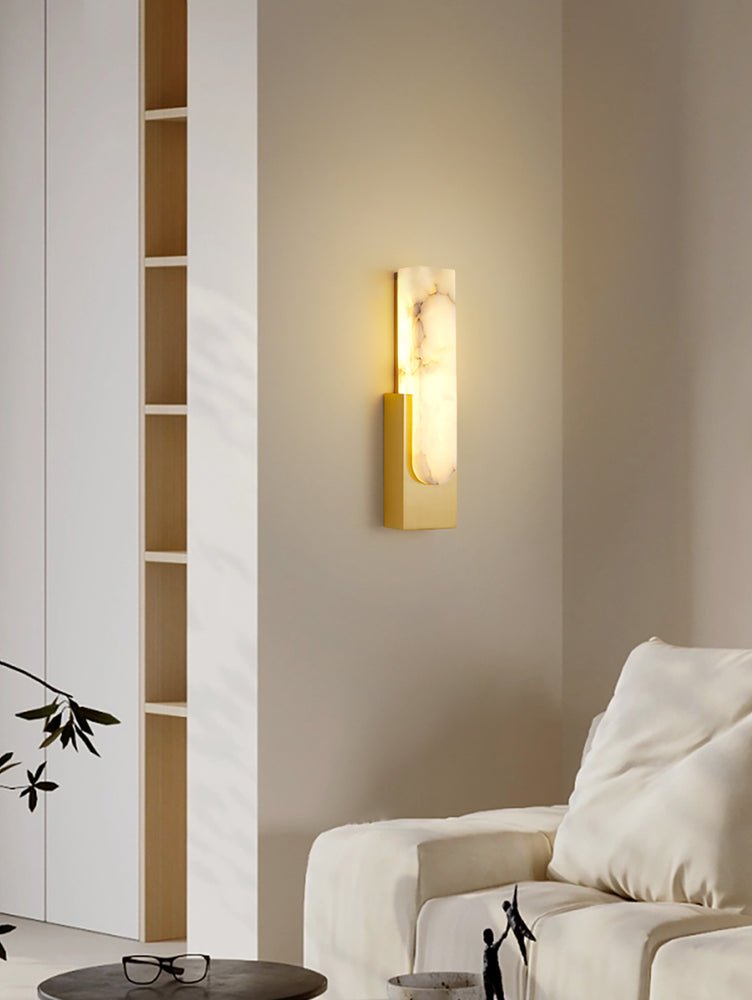 Claudia Alabaster Wall Light