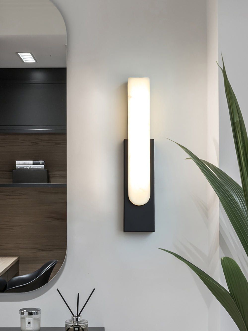 Claudia Alabaster Wall Light