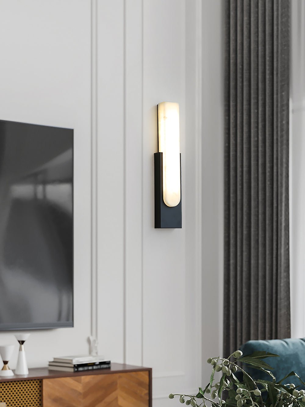 Claudia Alabaster Wall Light