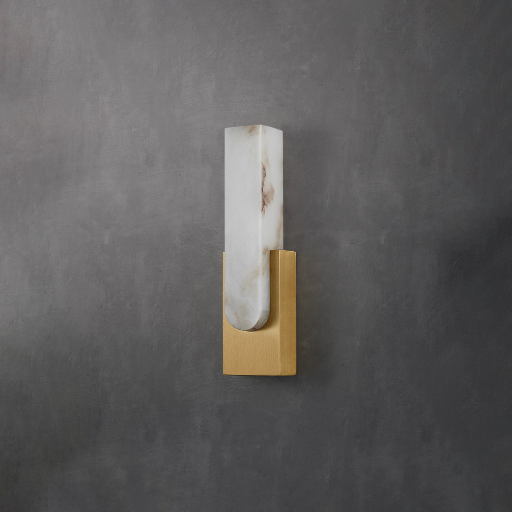 Claudia Alabaster Wall Light