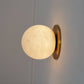 Vevinir Alabaster Globe Wall Light