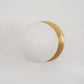 Vevinir Alabaster Globe Wall Light