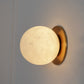 Vevinir Alabaster Globe Wall Light