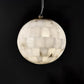 Isolde Alabaster Globe Pendant Light