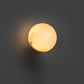 Vevinir Alabaster Globe Wall Light