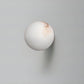 Vevinir Alabaster Globe Wall Light