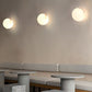 Vevinir Alabaster Globe Wall Light