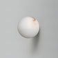 Vevinir Alabaster Globe Wall Light