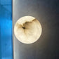Vevinir Alabaster Globe Wall Light