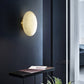 Vanorara Minimalist Alabaster Flush Mount Light