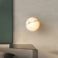 Vanorara Minimalist Alabaster Flush Mount Light