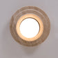 Zadoraris Tiered-disc Travertine Ceiling Light