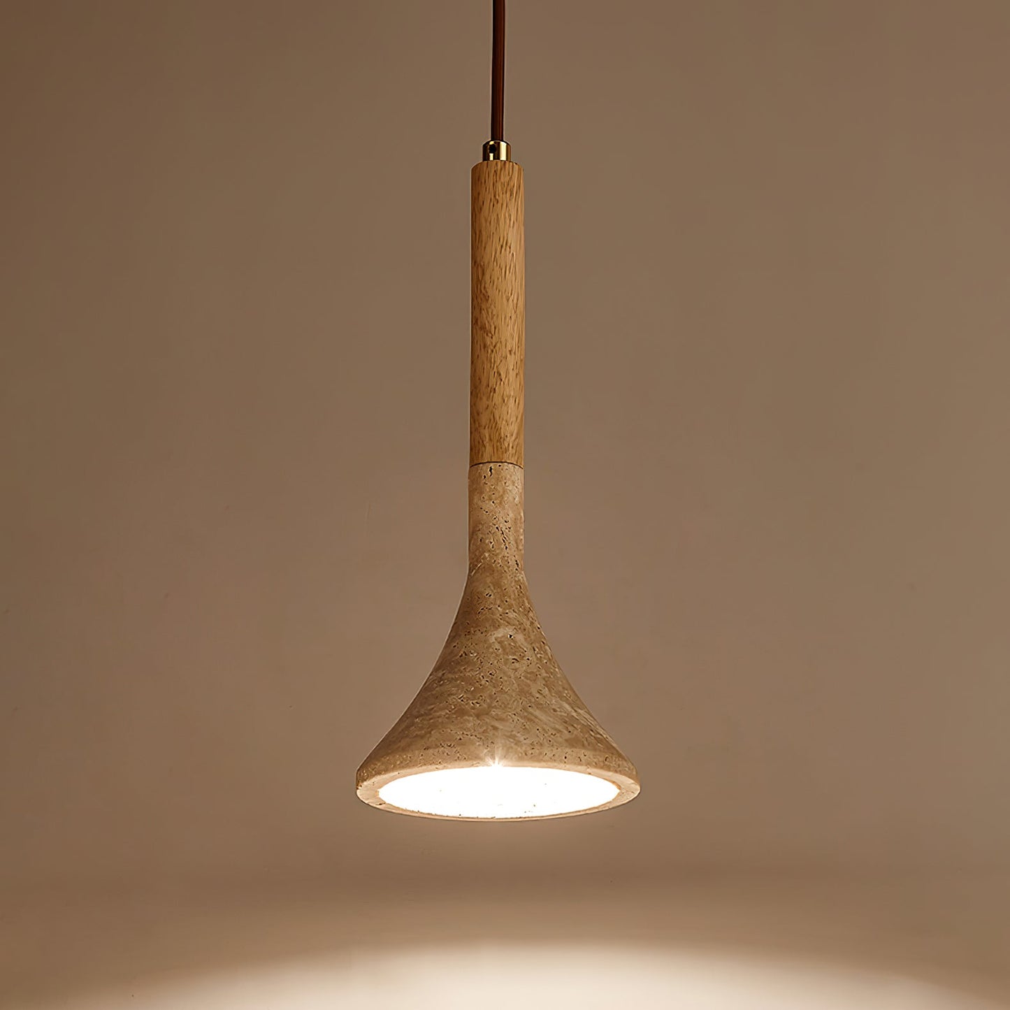Ilnoren Travertine Pendant Light