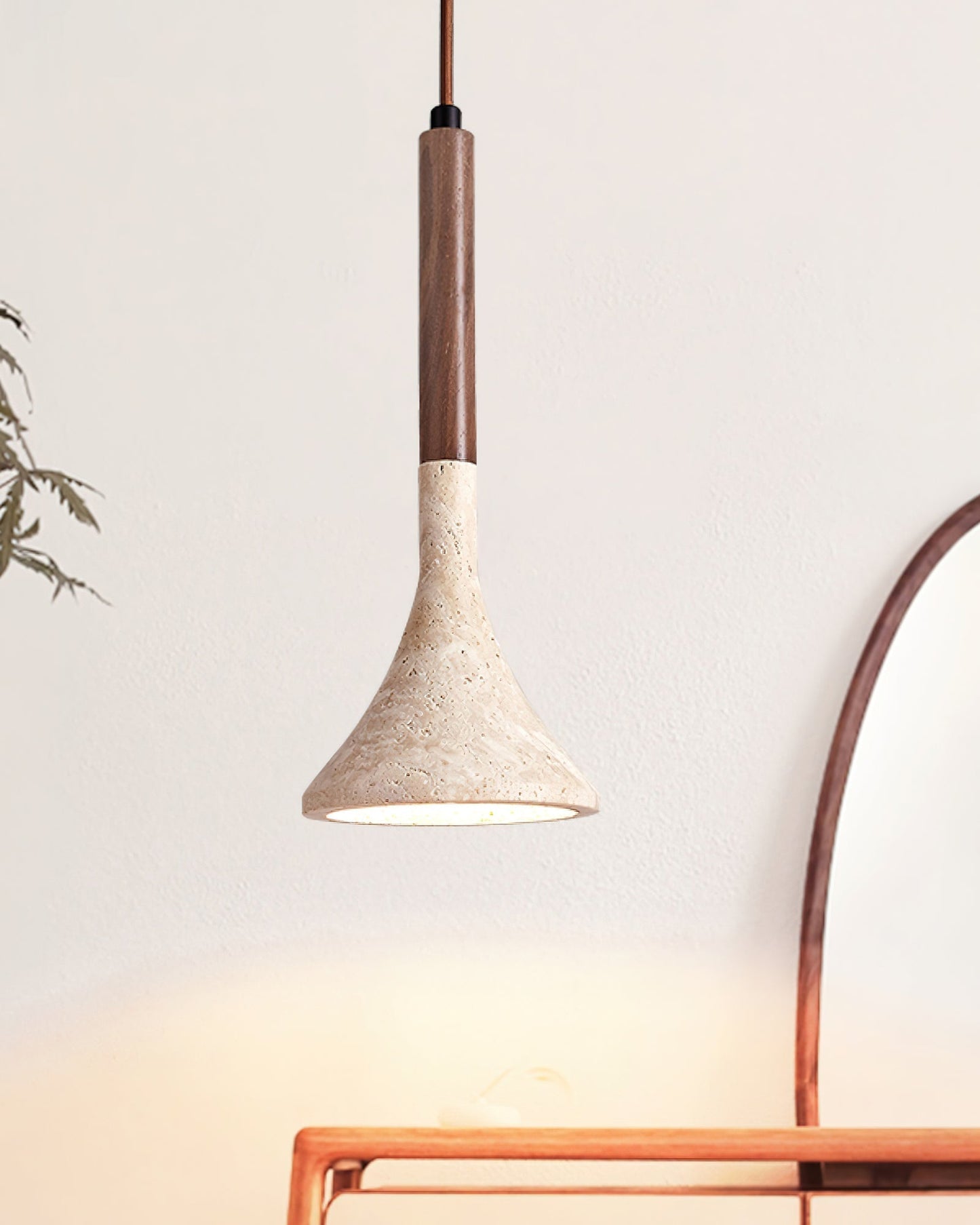 Ilnoren Travertine Pendant Light