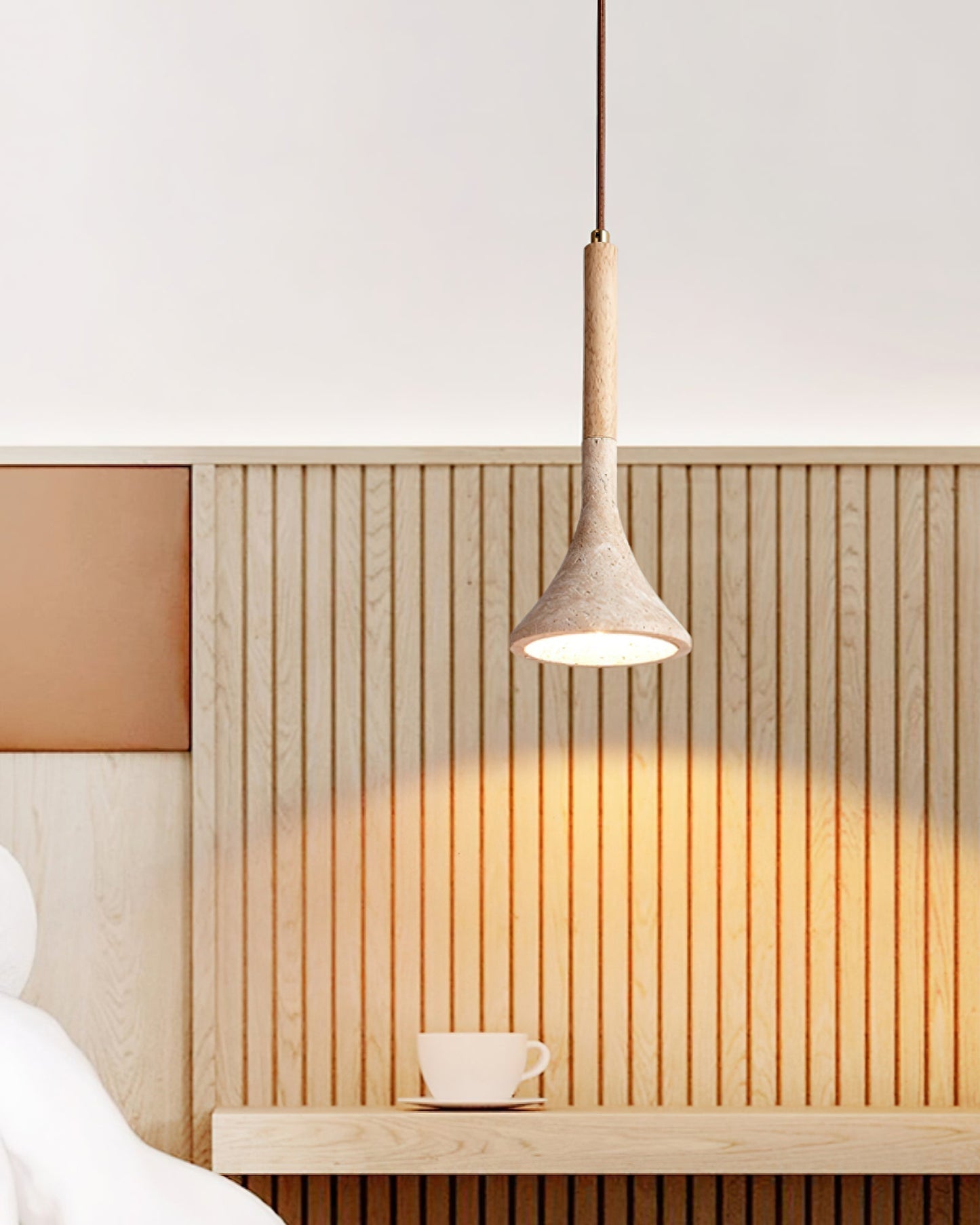 Ilnoren Travertine Pendant Light