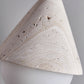 Cevynisra Cone Hemisphere Travertine Pendant Light