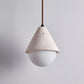 Cevynisra Cone Hemisphere Travertine Pendant Light