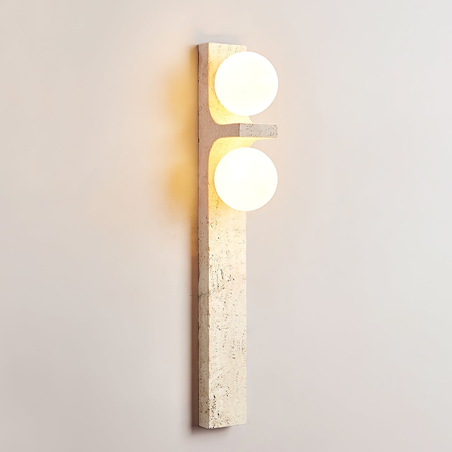 Cassiopeia Travertine Wall Light