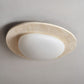 Orlaeisra Circular Travertine Ceiling Light