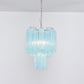 Aurora Chandelier Azzura Murano Glass Tube Coastal