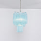 Aurora Chandelier Azzura Murano Glass Tube Coastal