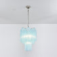 Aurora Chandelier Azzura Murano Glass Tube Coastal