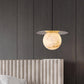 Nyvelyra Sphere Alabaster Pendant Light
