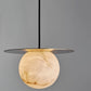 Nyvelyra Sphere Alabaster Pendant Light