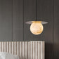 Nyvelyra Sphere Alabaster Pendant Light