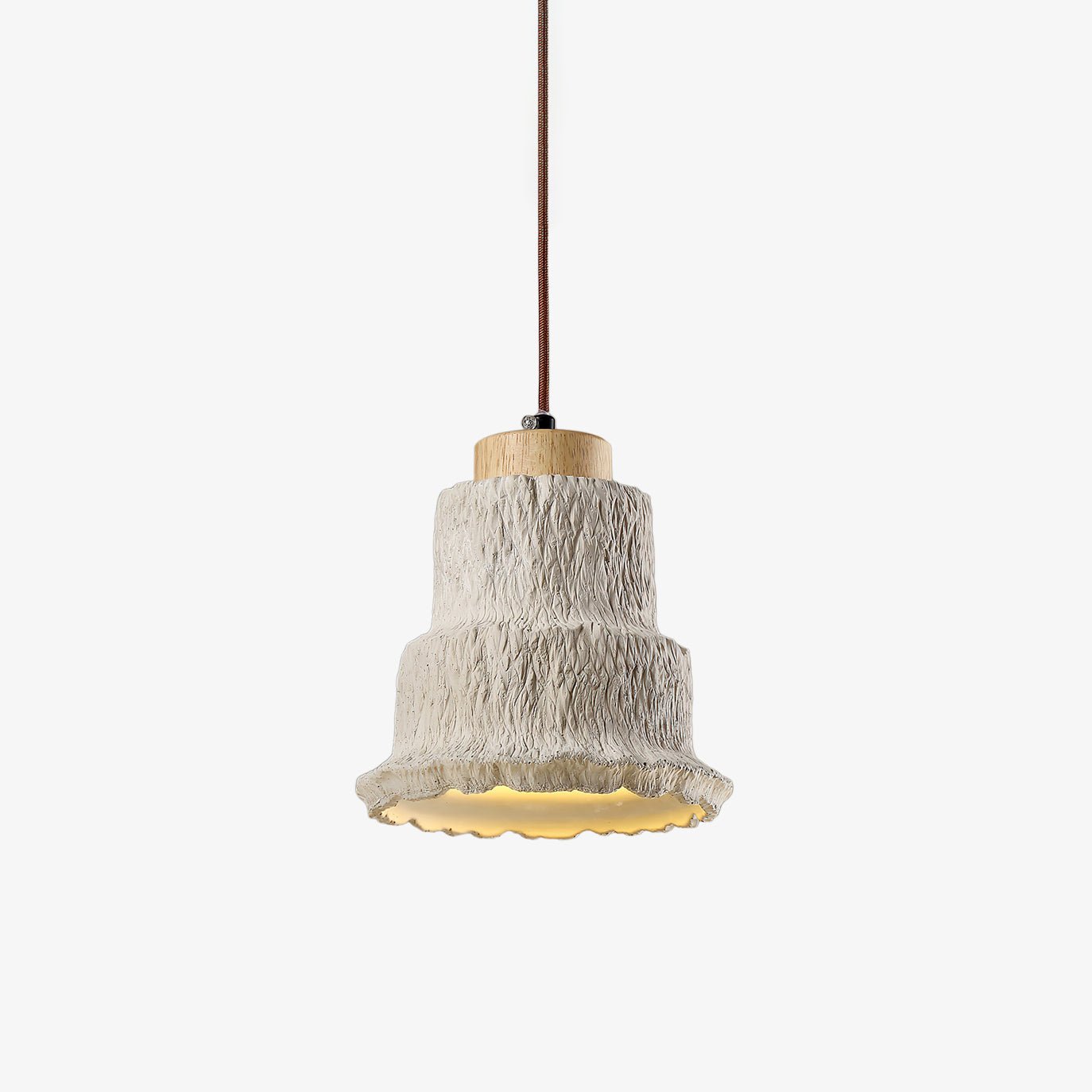 Esilara Tiered Travertine Pendant Light