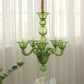 Aurora Chandelier Murano Glass Green