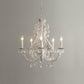 Lustra Pendant Lamp Candle Holder Crystal Beads