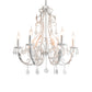 Lustra Pendant Lamp Candle Holder Crystal Beads