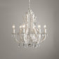 Lustra Pendant Lamp Candle Holder Crystal Beads