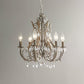 Lustra Pendant Lamp Candle Holder Crystal Beads