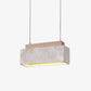 Ciraeila Rectangular Travertine Pendant Light